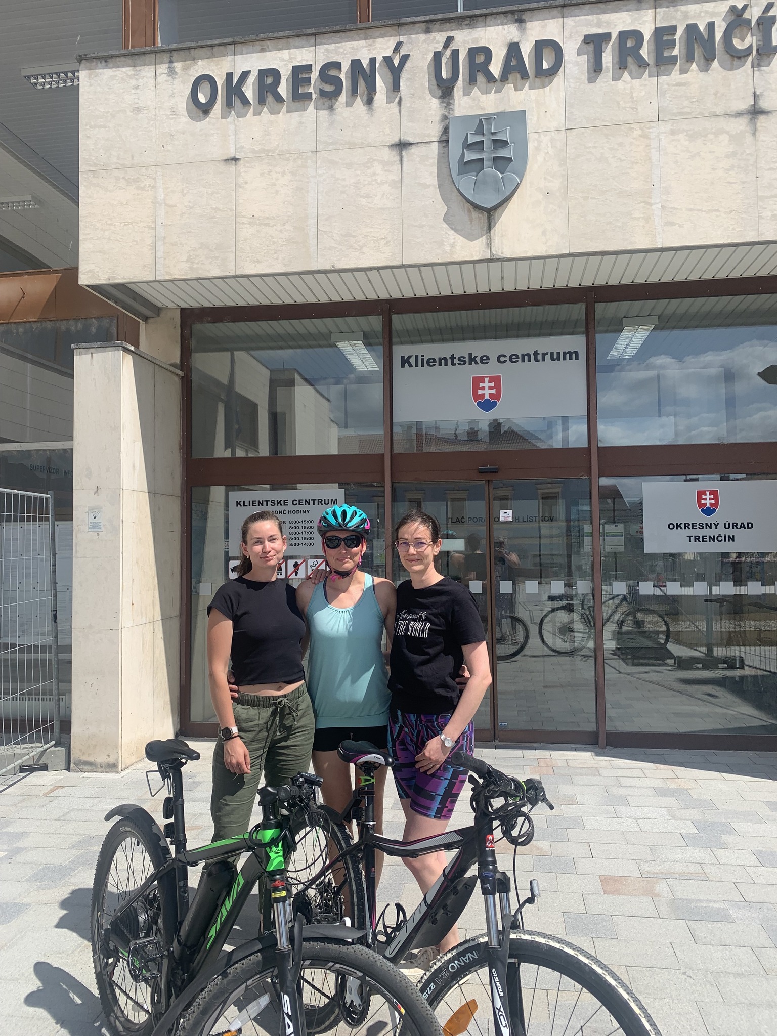 do prace na bicykli klientske centrum okresny urad trencin